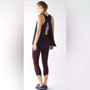 Lululemon Wunder Under Crop Special Edition SE Laser Dot Size 8 New Leggings